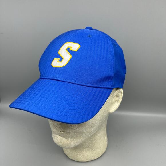 Nike Hat Legacy91 Mens Ball‎ BaseBall Cap Blue Golf Adjustable Dri Fit NWT - Picture 1 of 8